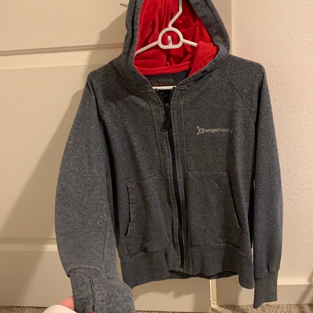 Orangetheory fitness zip up hoodie